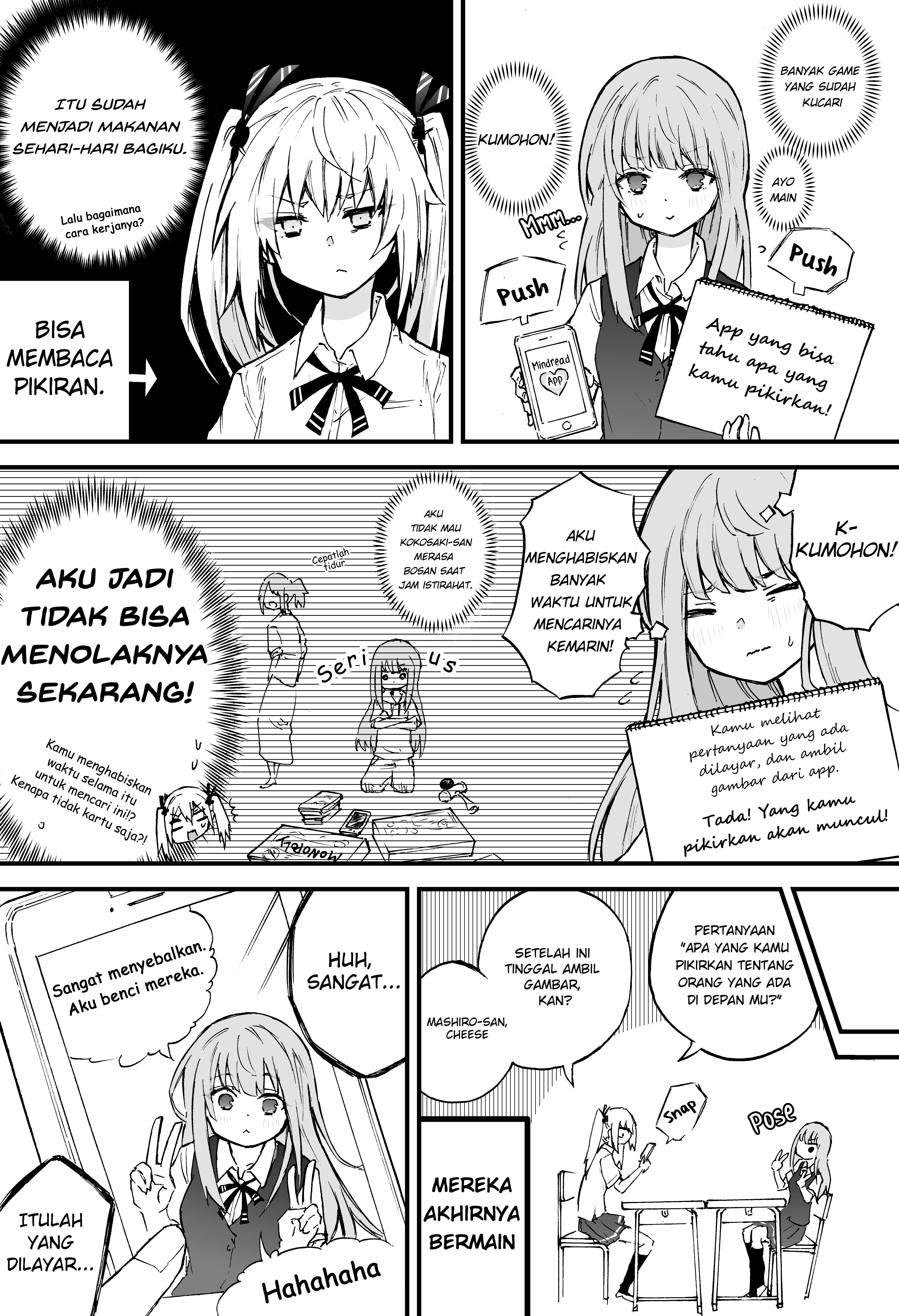 The Mute Girl and Her New Friend (Webcomic) chapter 4